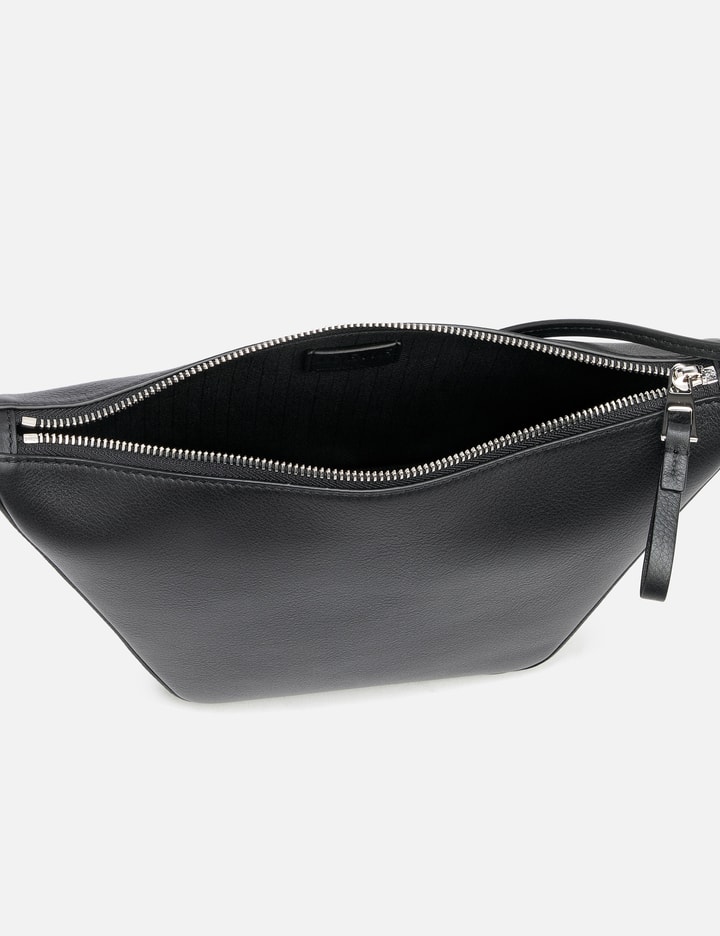 Loewe Mini Hammock Hobo Bag In Classic Calfskin In Black