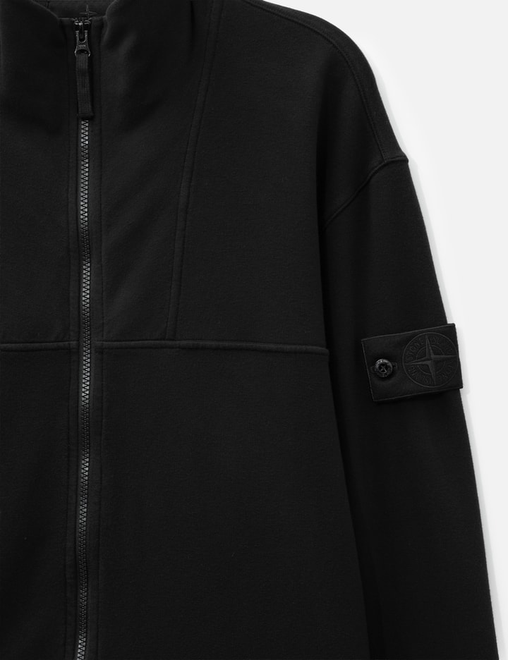 Stone Island Stretch Cotton Fleece_S.I. Ghost Comfort-Fit Zip-Up Track Jacket