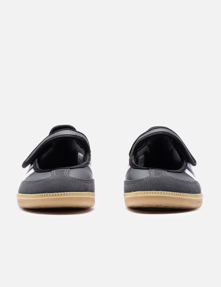 Adidas Originals Samba Jane Strap Slip-on Sneakers In Black