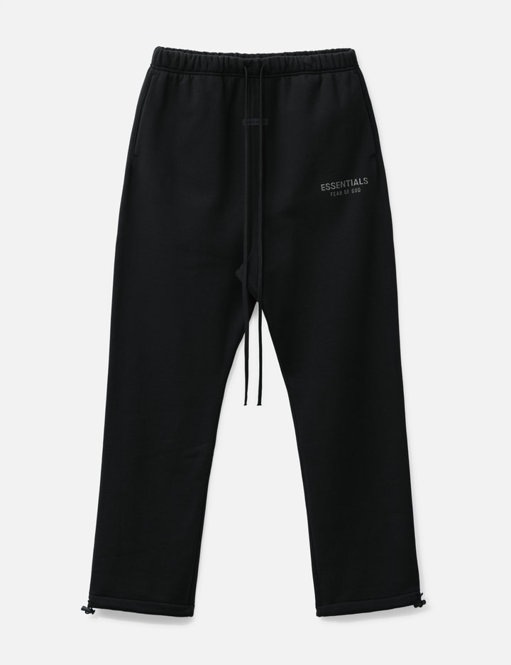 Essentials Relaxed Fleece Sweatpant In Black