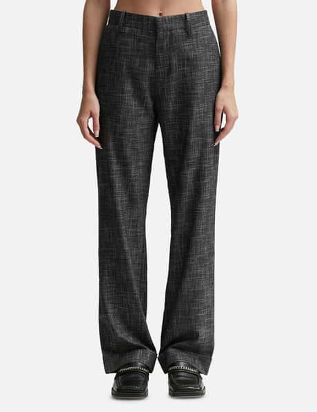Charles Jeffrey Loverboy Woven Straight Turn Up Trouser