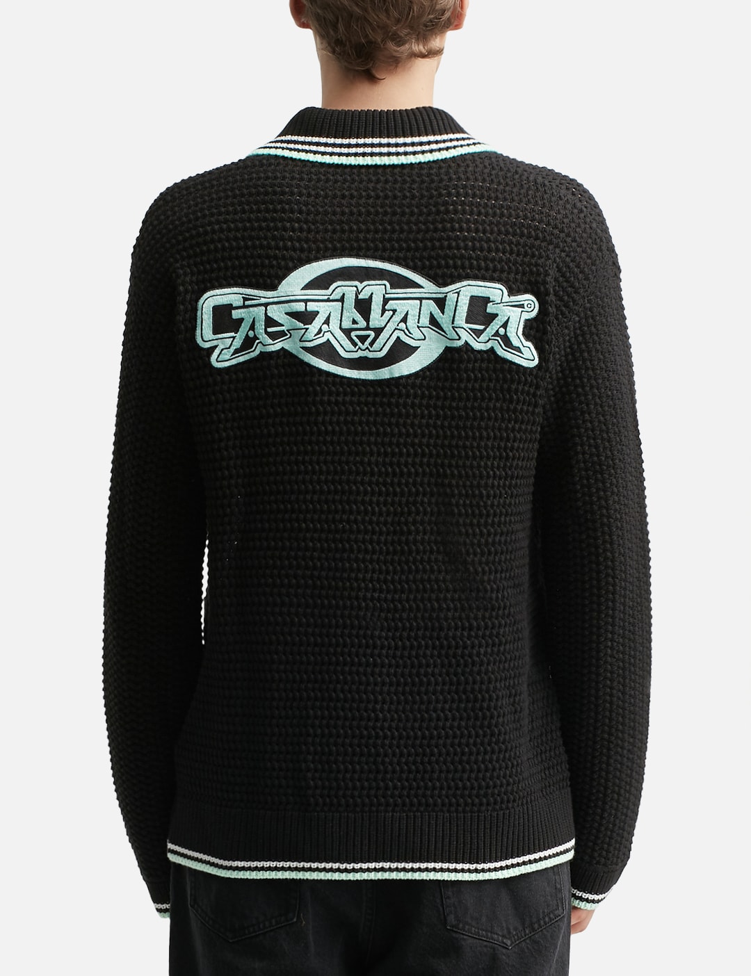 Embroidered Cotton Crochet Long Sleeve Shirt view 14