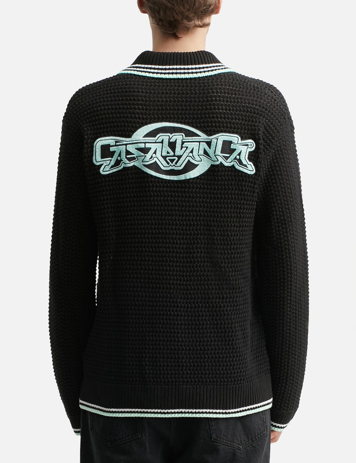 Embroidered Cotton Crochet Long Sleeve Shirt Placeholder Image