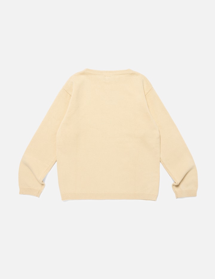 Human Made Heart Knit Sweater In Beige