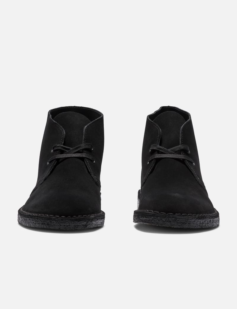 mens black desert boots