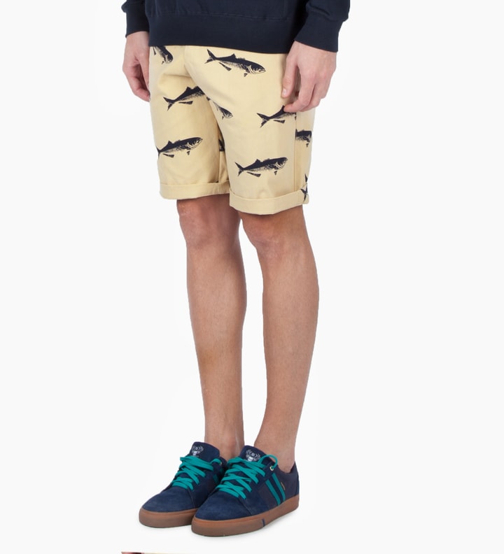 Khaki Bluefish Chino Shorts Placeholder Image