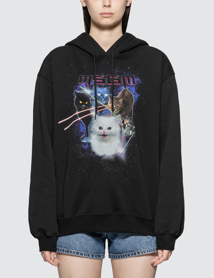 Cats Graphic Print Hoodie Placeholder Image