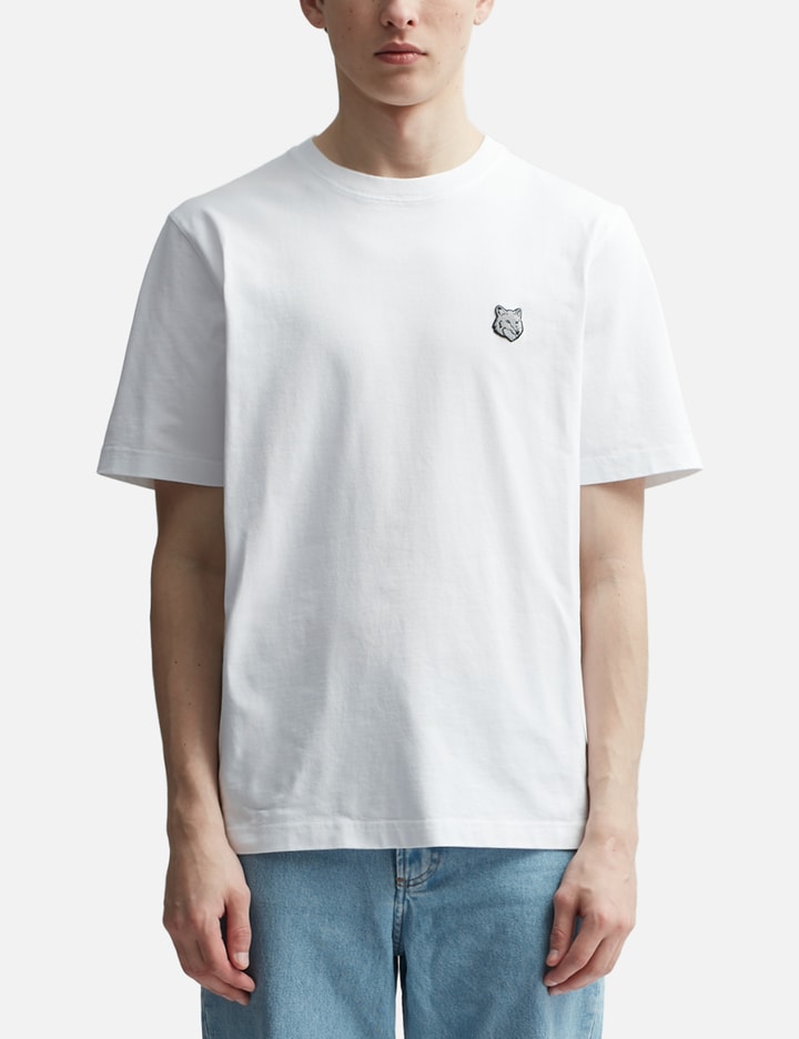 Maison Kitsuné White Bold Fox Head T-shirt In White