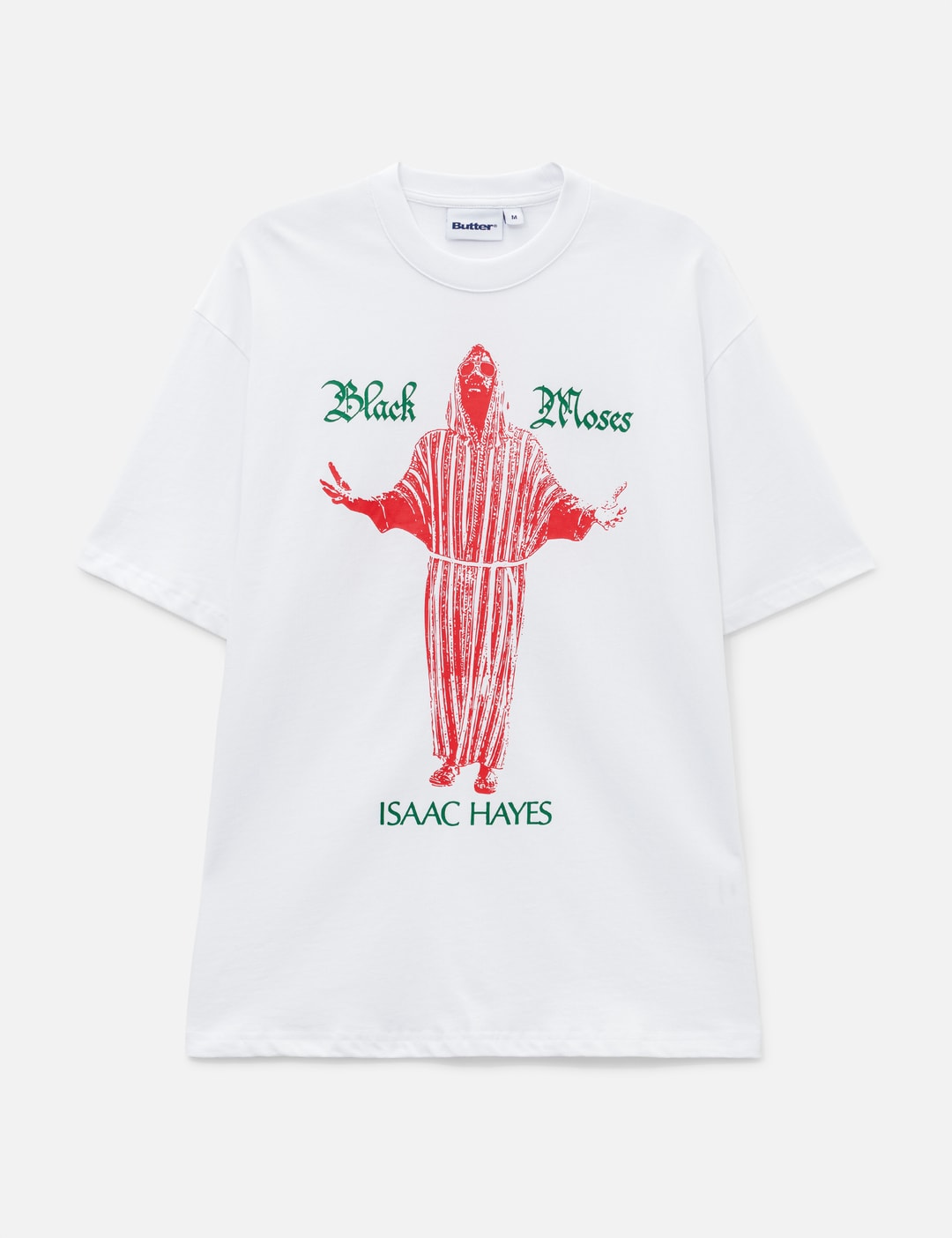 Butter Goods Black Moses T-shirt In White/白色/화이트/ホワイト