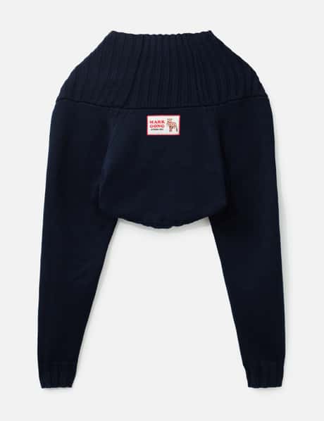 Navy Blue Knit Bolero view 8