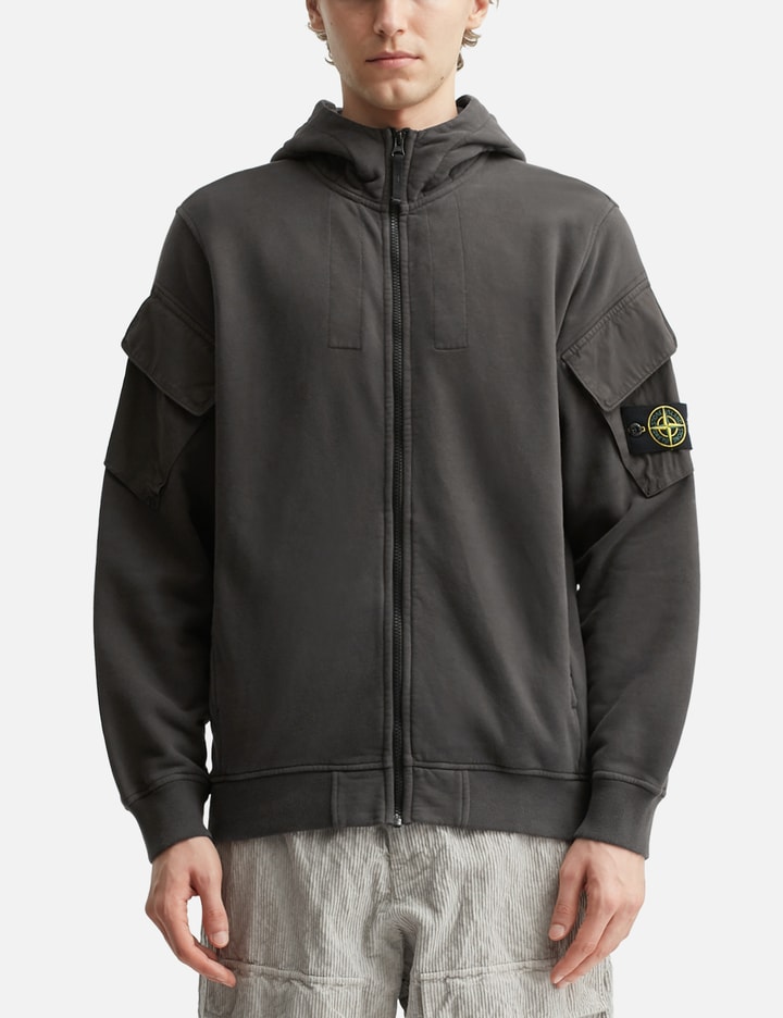 Brushed Organic Cotton Fleece Hooded Sweatshirt Placeholder Image