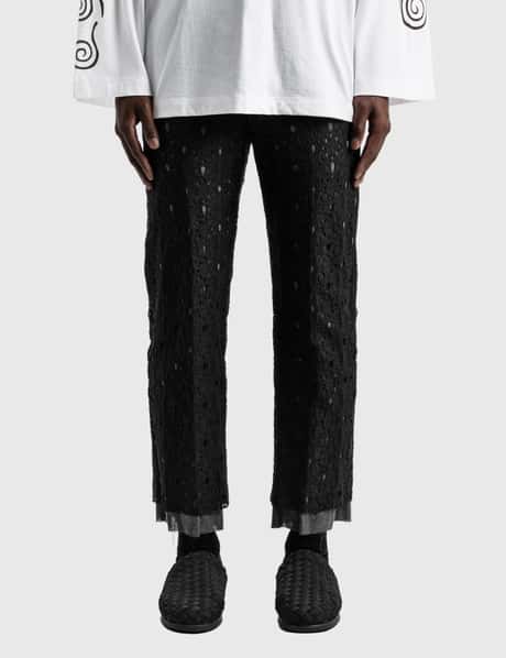 Sasquatchfabrix. - “MAYOKE” Lace Straight Pants | HBX - Globally 