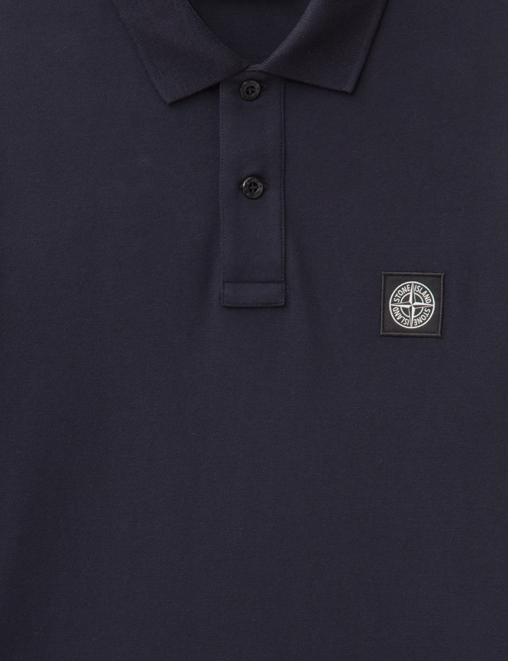 Short-sleeve Polo Shirt With Compass Patch Placeholder Image