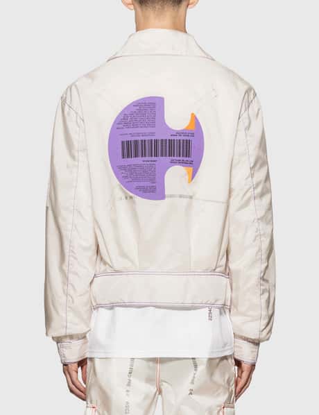 KANGHYUK - Readymade Airbag Silkscreen Bomber Jacket | HBX