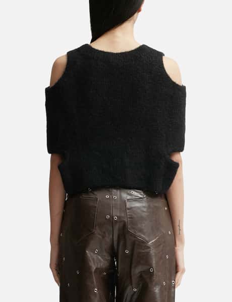 Cut-Out Knit Top view 9