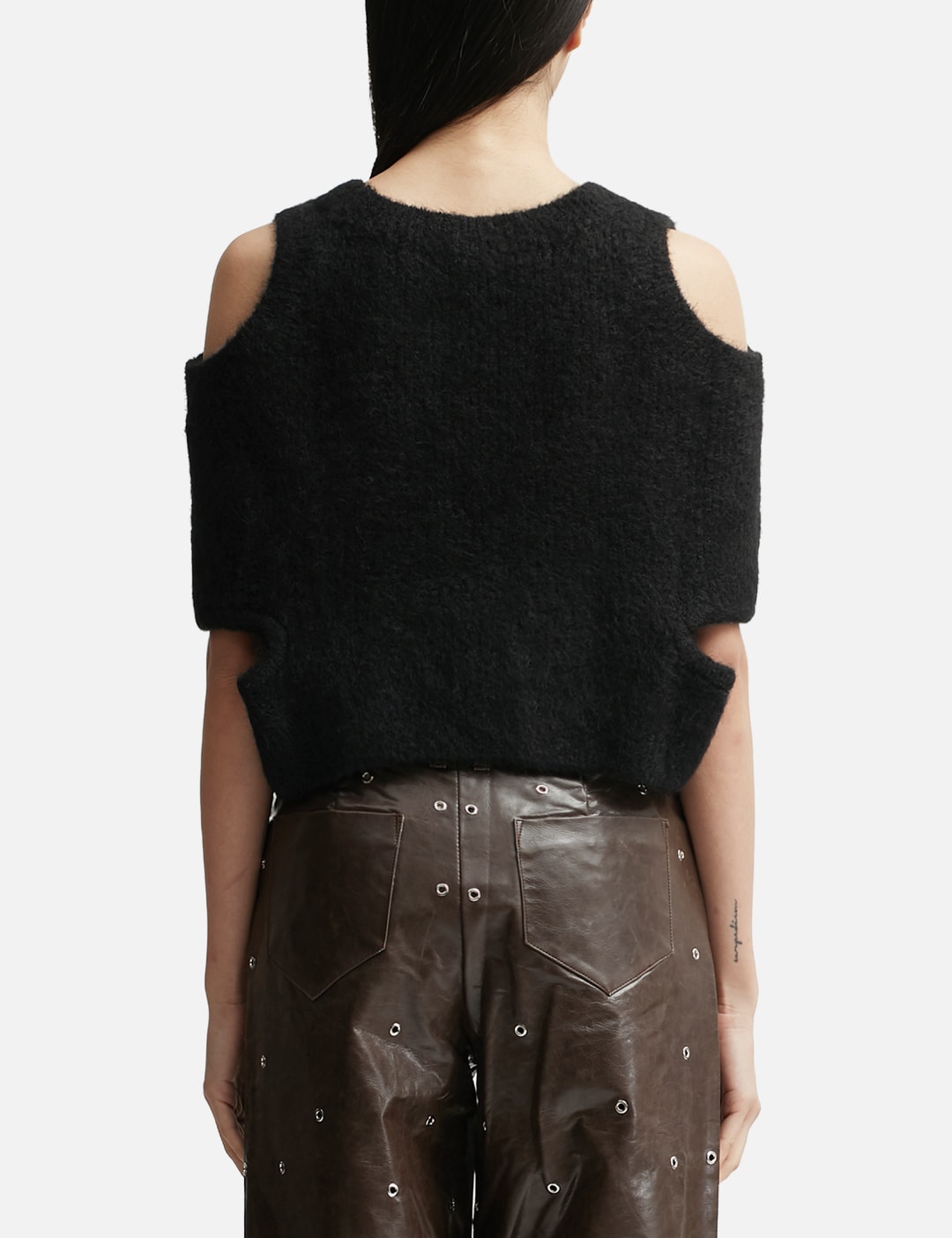 Cut-Out Knit Top view 10