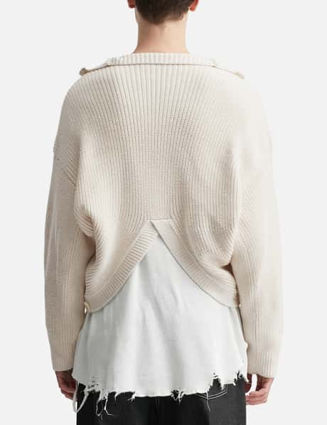 Double-End Fluffed Cotton Cardigan view 20