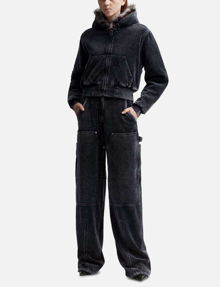 Workwear Pants in Crushed Velour Placeholder Image