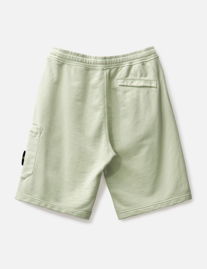 Shop Stone Island Regular Fit Cargo Bermuda Shorts In Green