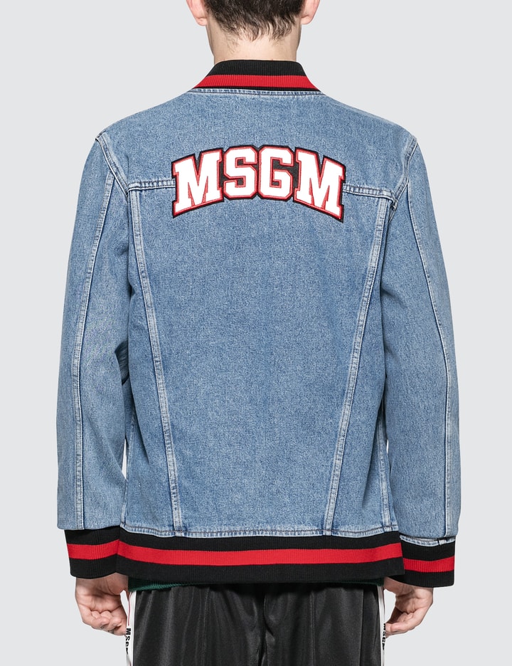 Denim Varsity Jacket Placeholder Image