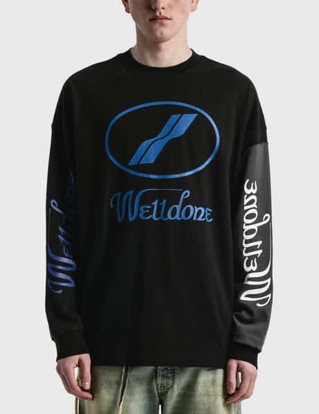 We11done - リメイク ロゴ ロングスリーブ Tシャツ | HBX - ハイプ  