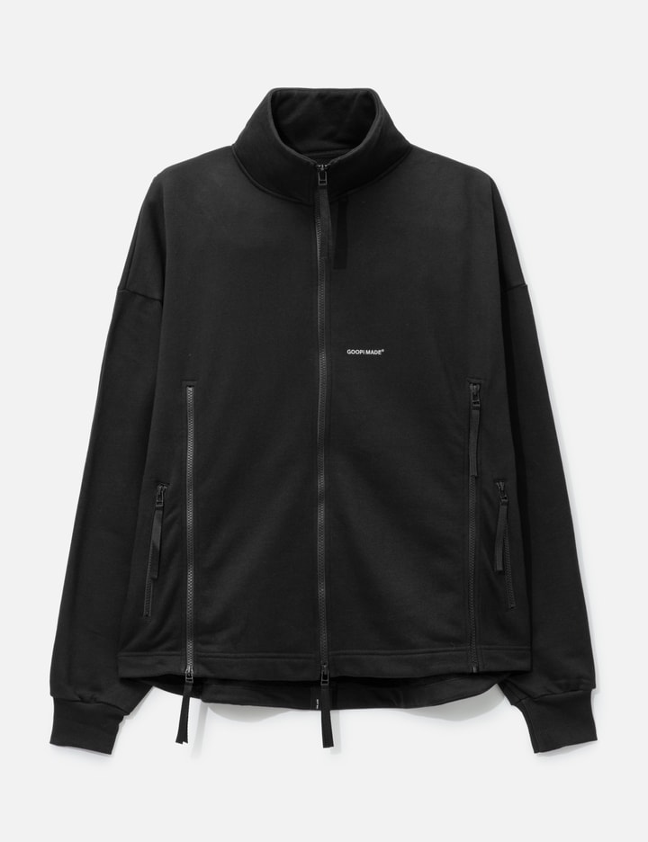Goopimade “pth-01” Softbox Multi-zip Cozy Jacket In Black