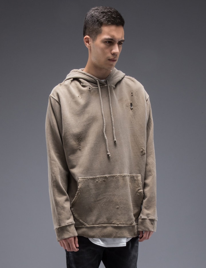 Hand-Ripped Pullover Hoodie Placeholder Image