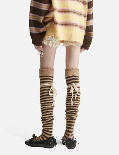 Sundae Stripe Knit Warmer view 8