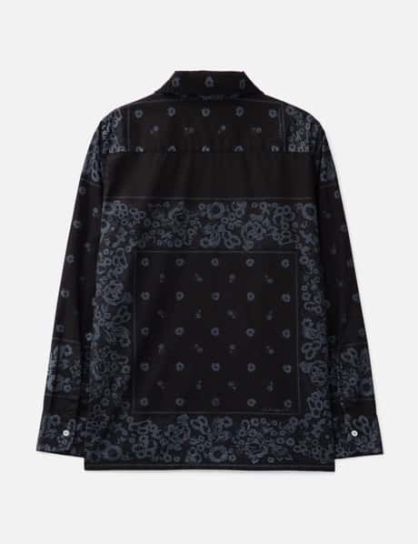Overdyed Bandana Print Shirt view 8