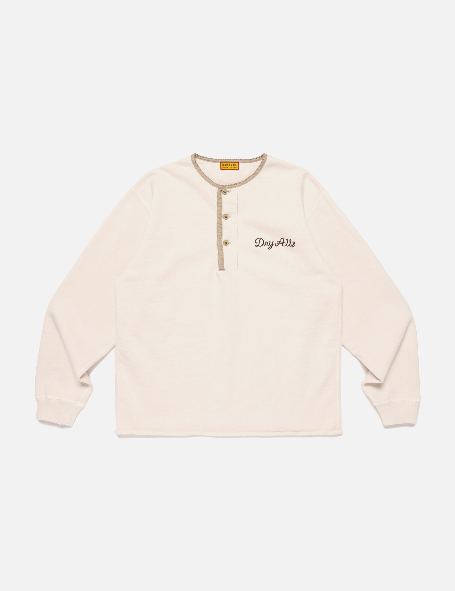 Henley Neck Sweatshirt view 7