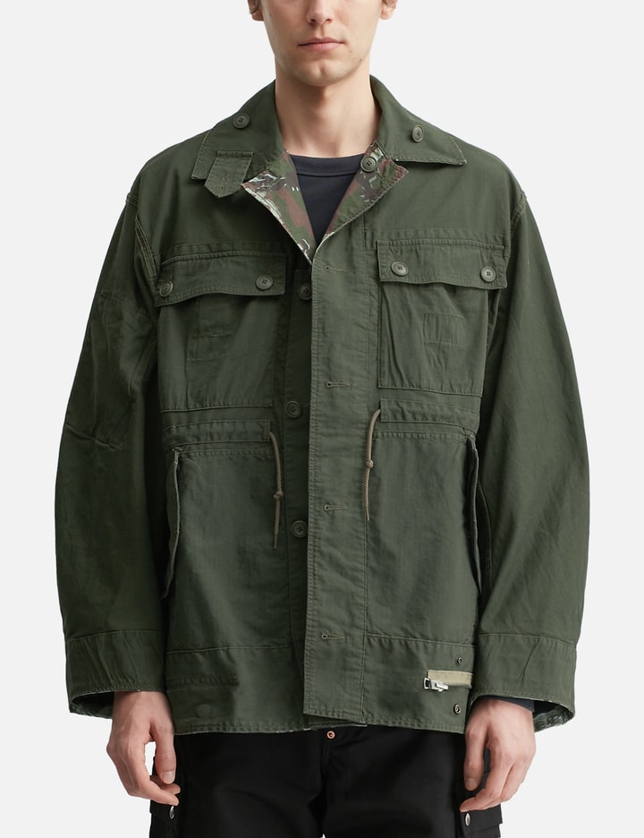 Beautiful People Beautiful People X Alpha Industries Double-End Camouflage Field Jacket