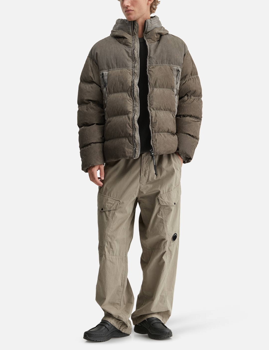 Eco-Chrome R Mixed Goggle Down Jacket view 20