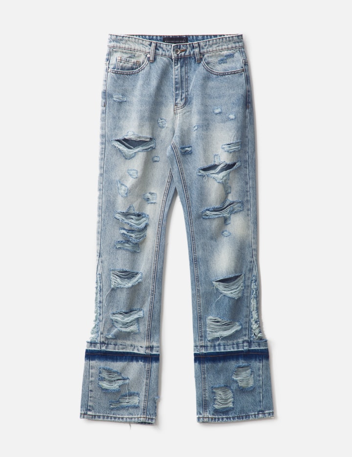 Shop Who Decides War Gnarly Denim In Blue