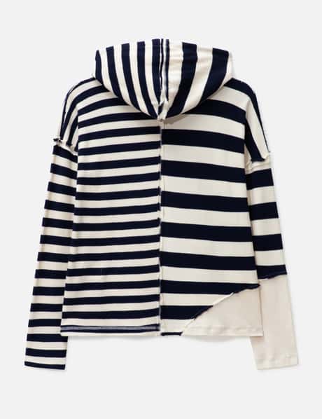 Nautical Stripe Hoodie view 8