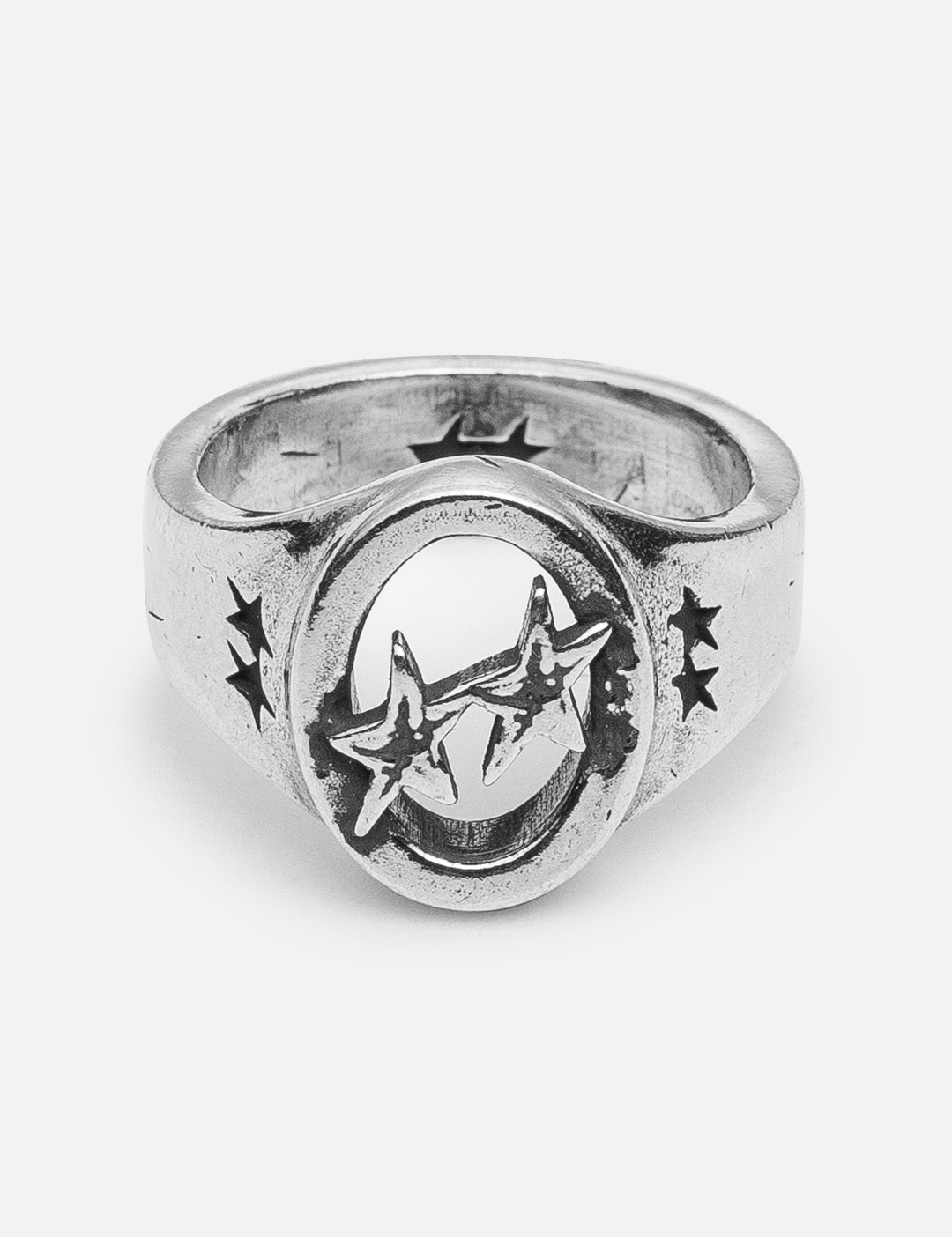 Link Stars Ring Silver view 10