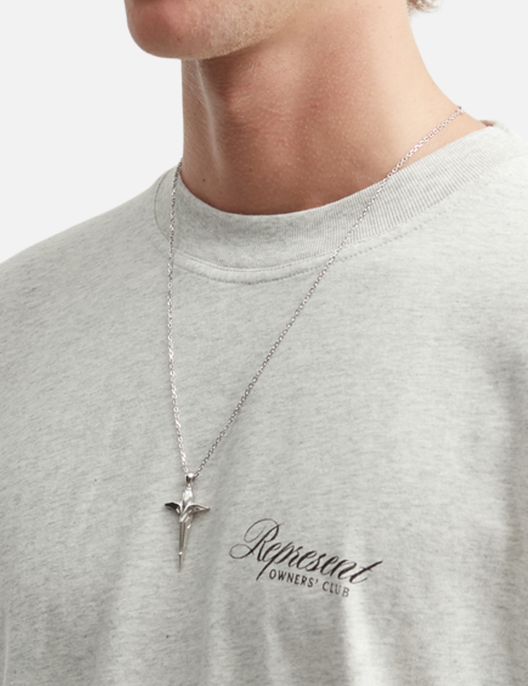 Mechanic Cross Pendant Necklace view 12