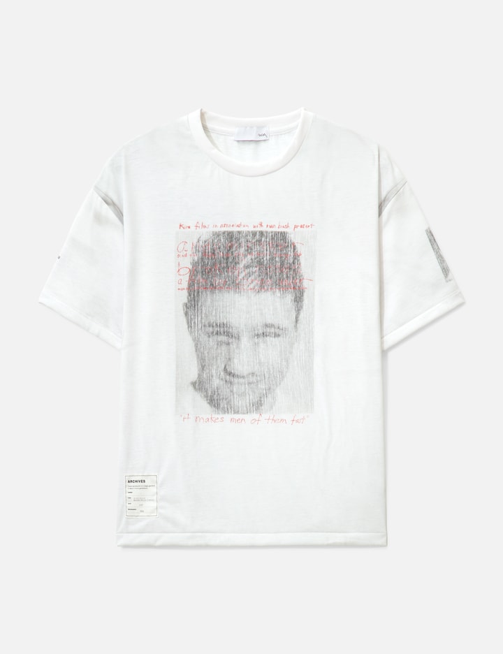 Tolq Short Sleeve Trompe L'oeil Scratch T-shirt