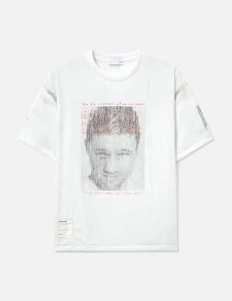 TOLQ Short Sleeve Trompe L'oeil Scratch T-shirt