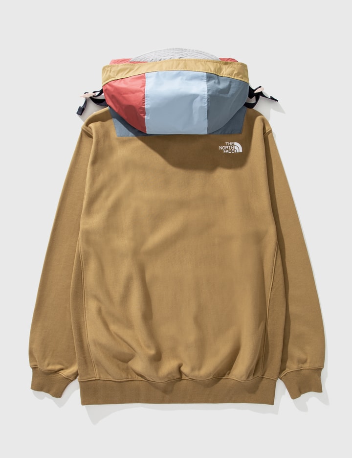 Paneled Half-Placket Hoodie Placeholder Image