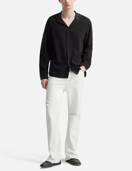 Acceptance Draped Stand-Collar Shirt view 14