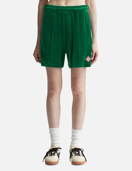 Casablanca Velour Laurel Shorts