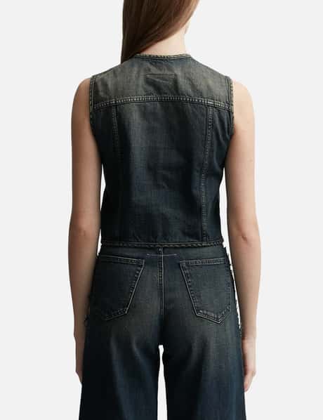 Denim Gilet view 9