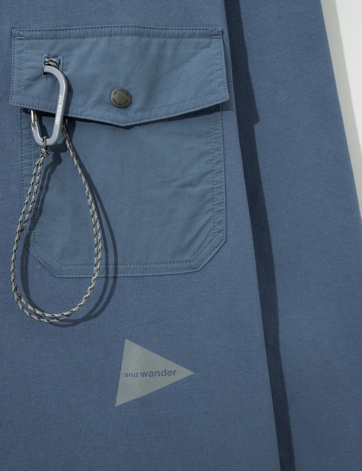 and wander Heavy Cotton Pocket LS T