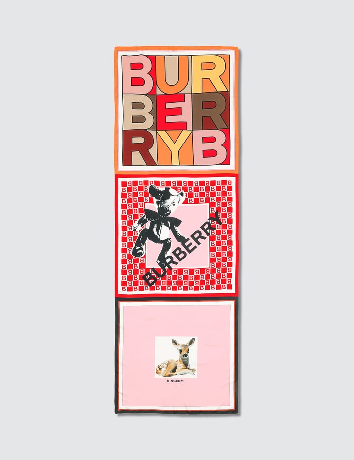 Deer Logo Silk Scarf Placeholder Image