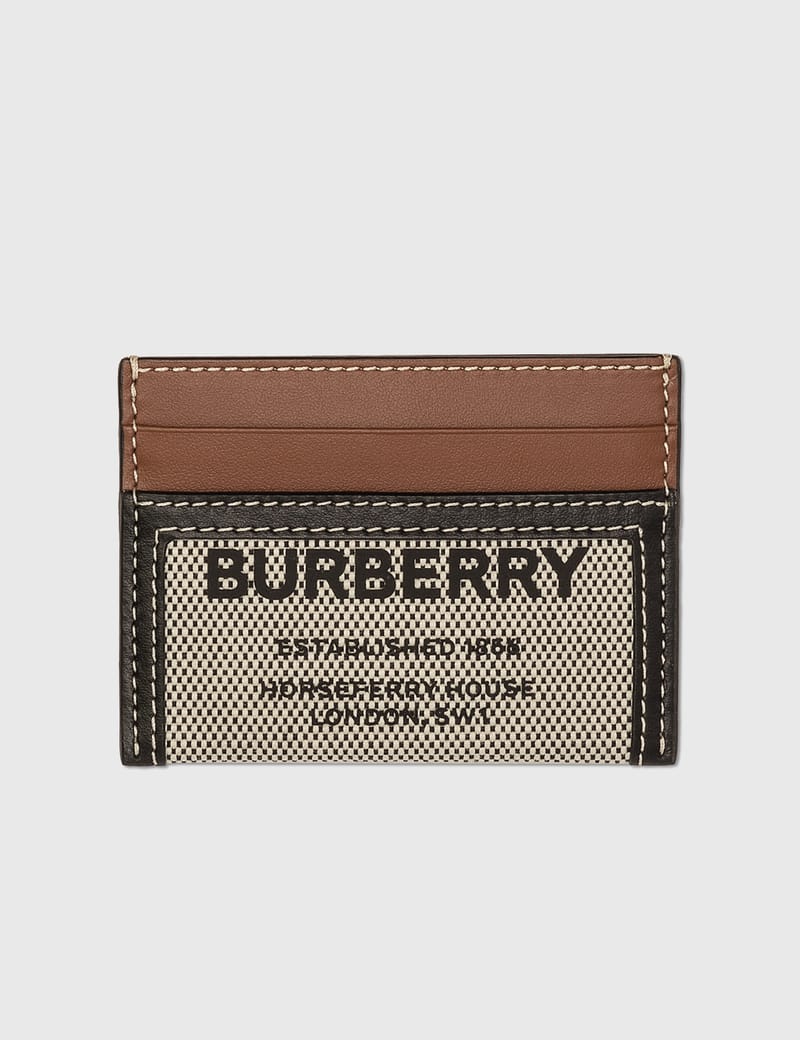 burberry horseferry card holder