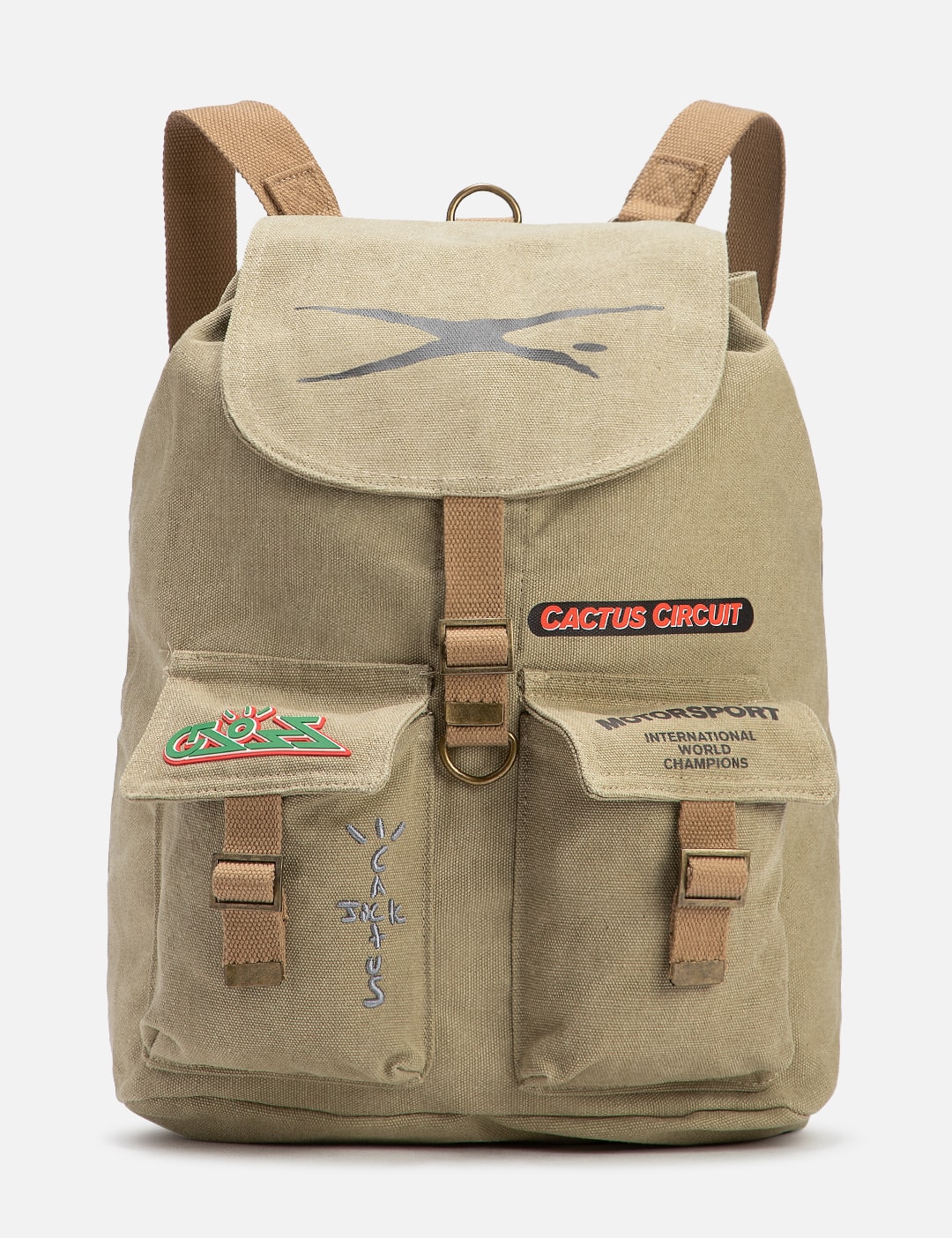 14 weeks later, and they are finally here. 10/10 worth the wait. Cactus Jack  x Crossover. Performance Safari Hat / Canvas Backpack. : r/travisscott