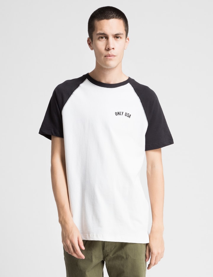 Natural/Vintage Tournament Raglan T-Shirt Placeholder Image