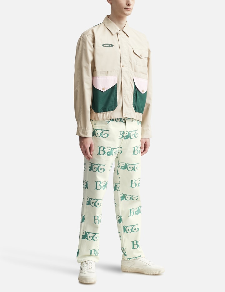 Bott Multi Pocket Utility Jacket In Brown