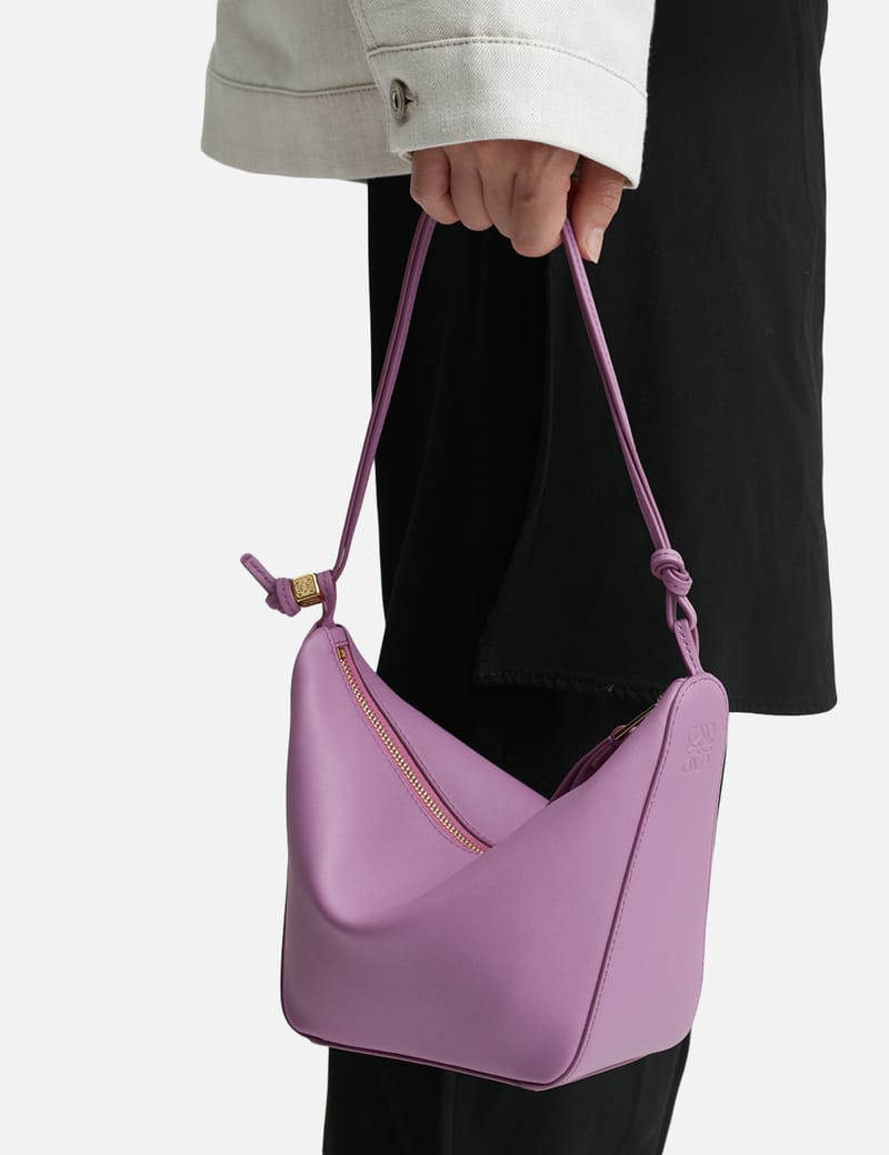 LOEWE ロエベハンモック ミニ ハンドバッグ ダスティピンク ロエベ 