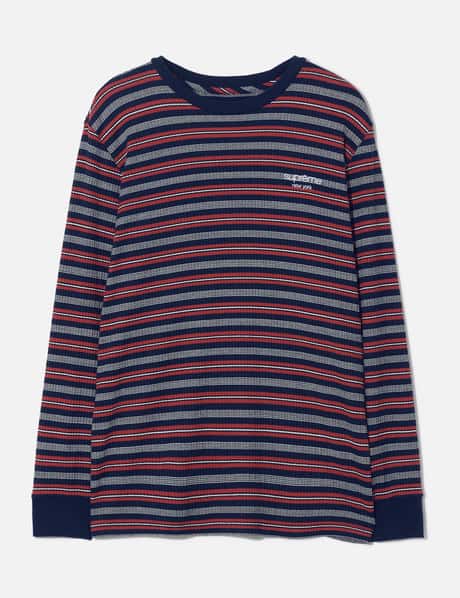 Supreme Ribbed Knit Stripe Top